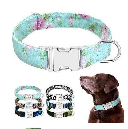 Personalized Pet Dog Collar With Engraved Name And Contact Details - Ideal For Large Dogs-4