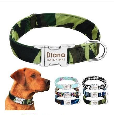 Personalized Pet Dog Collar With Engraved Name And Contact Details - Ideal For Large Dogs-10