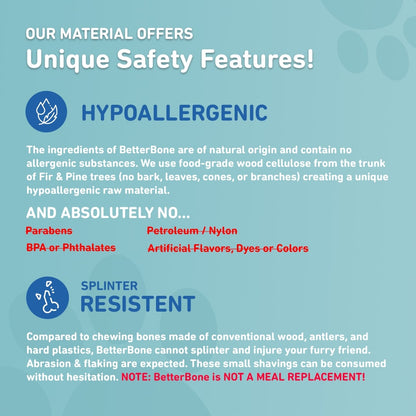 BetterBone MEDIUM - Long Lasting Dog Chews for Moderate Chewers-4